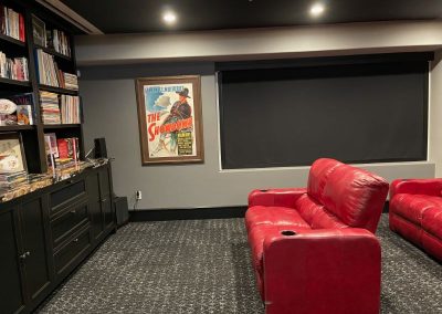 Residential Media and Game Room